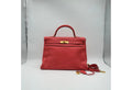 Red Kelly 35cm - Togo Leather, Gold Hardware (Ref C346897)