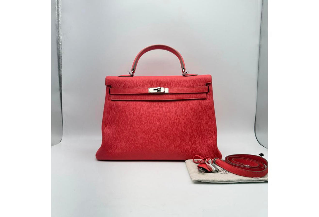 Pink Hermes Birkin/Kelly 35cm (Ref C347140)