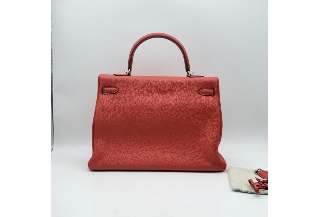 Pink Hermes Birkin/Kelly 35cm (Ref C347140)