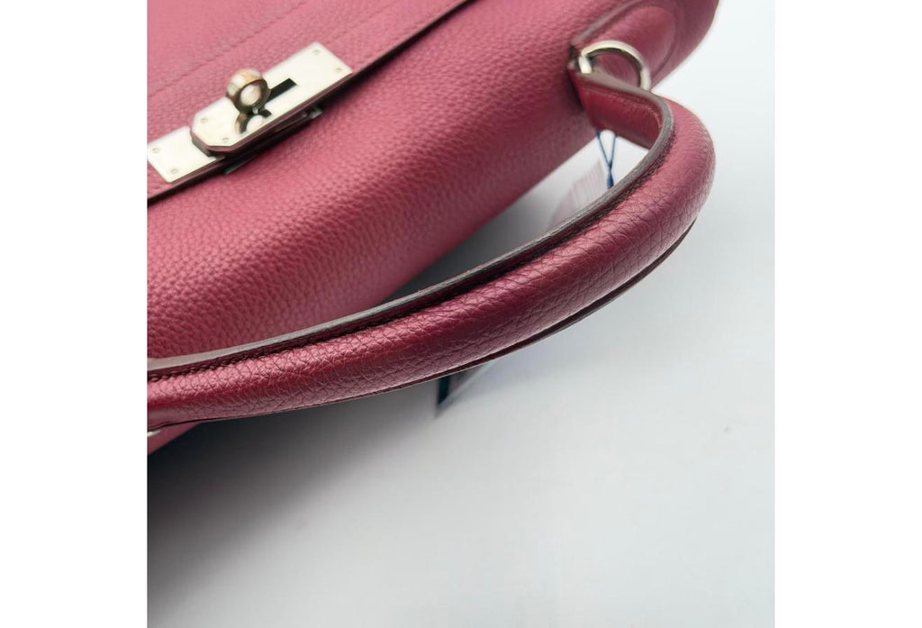 Red Hermes Birkin/Kelly 32cm (Ref C347142)