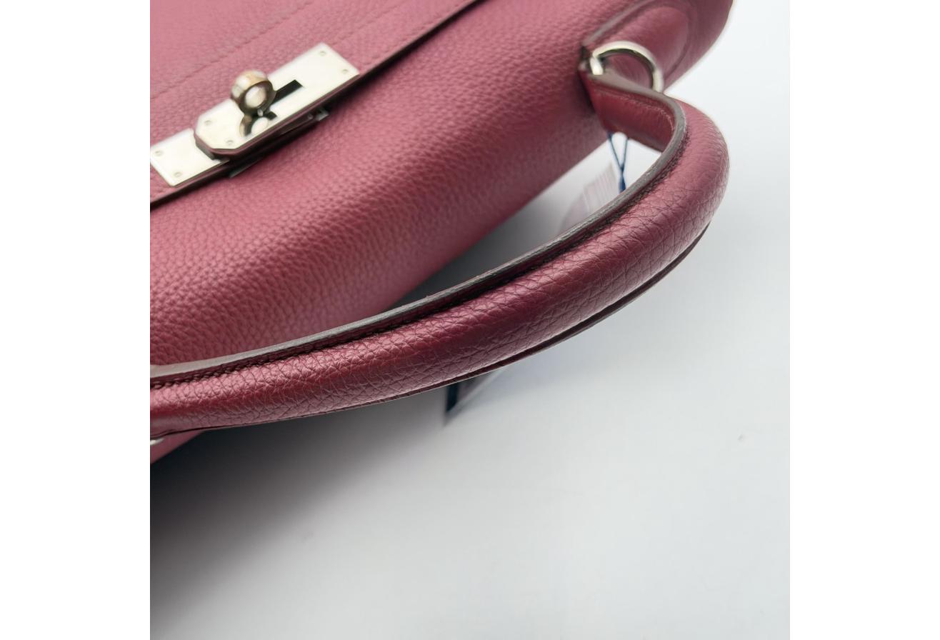 Red Hermes Birkin/Kelly 32cm (Ref C347142)