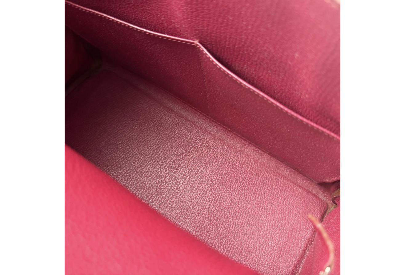 Red Hermes Birkin/Kelly 32cm (Ref C347142)