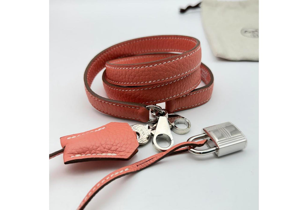 Pink Hermes Birkin/Kelly 35cm (Ref C347143)