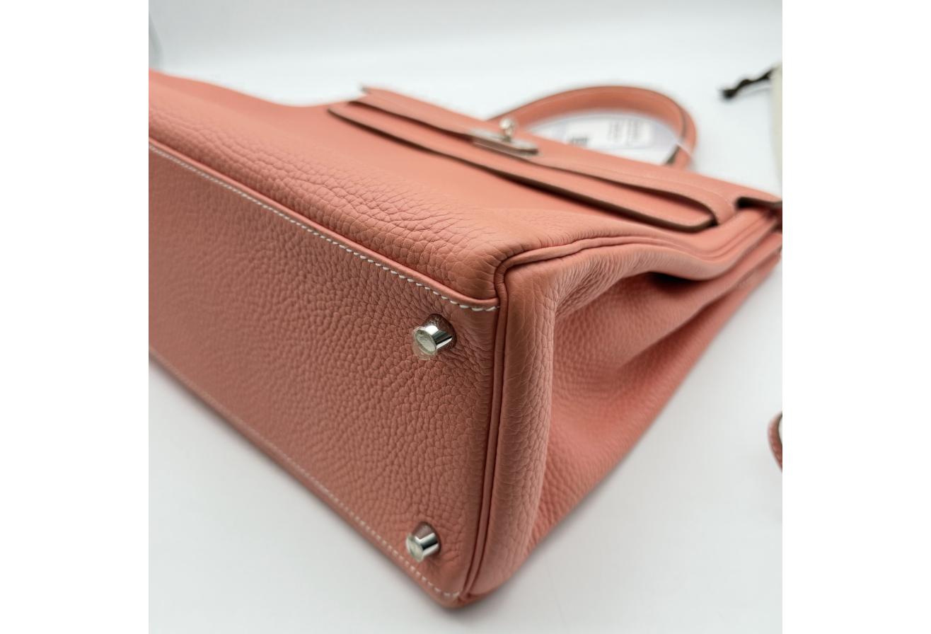 Pink Hermes Birkin/Kelly 35cm (Ref C347143)