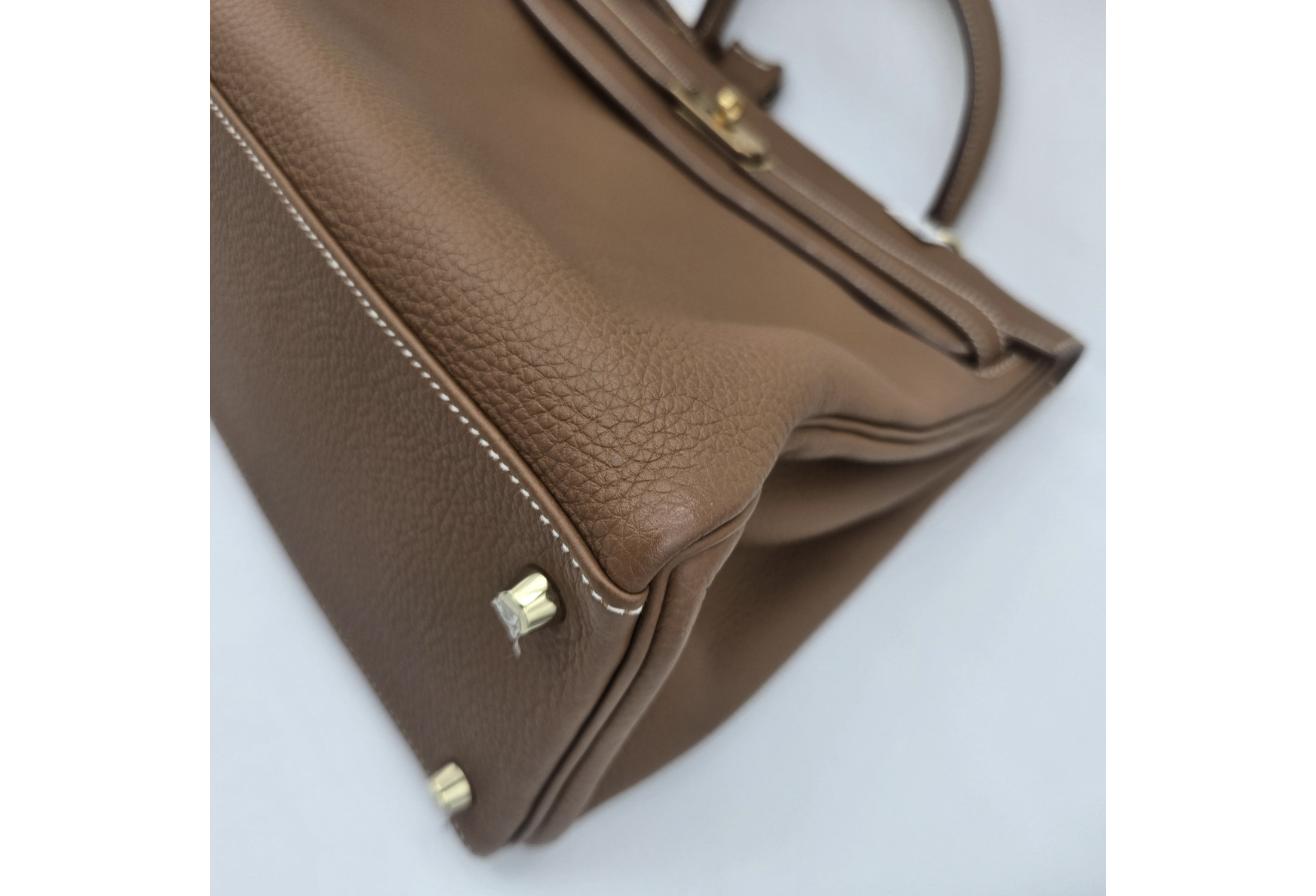 Brown Hermes Birkin/Kelly 35cm (Ref C354372)