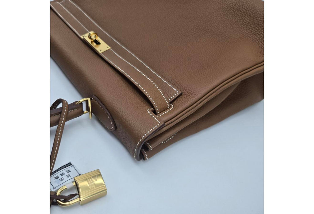 Brown Hermes Birkin/Kelly 35cm (Ref C354372)