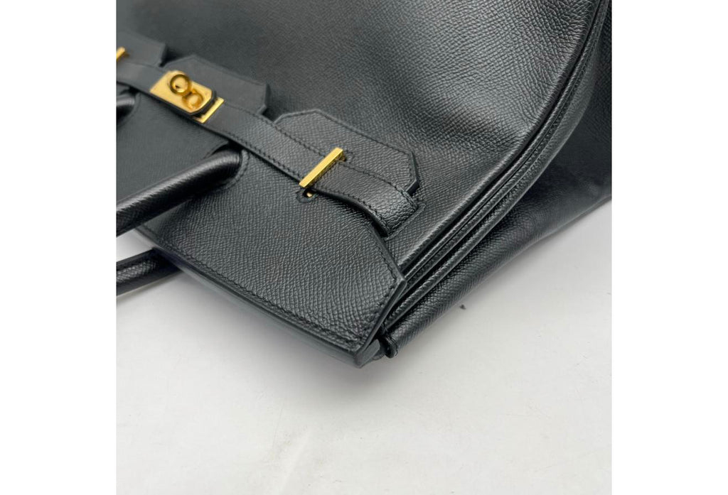 Black Hermes Birkin/Kelly 35cm (Ref C354373)
