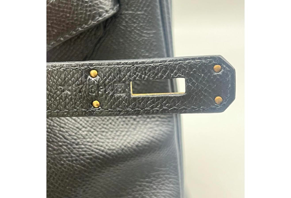 Black Hermes Birkin/Kelly 35cm (Ref C354373)