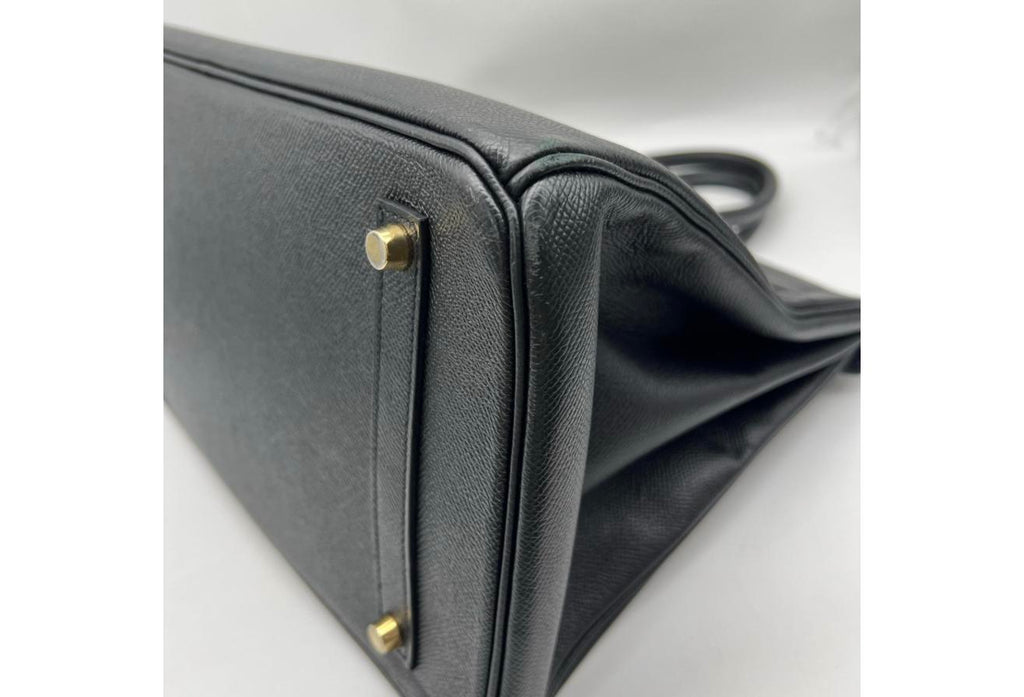 Black Hermes Birkin/Kelly 35cm (Ref C354373)