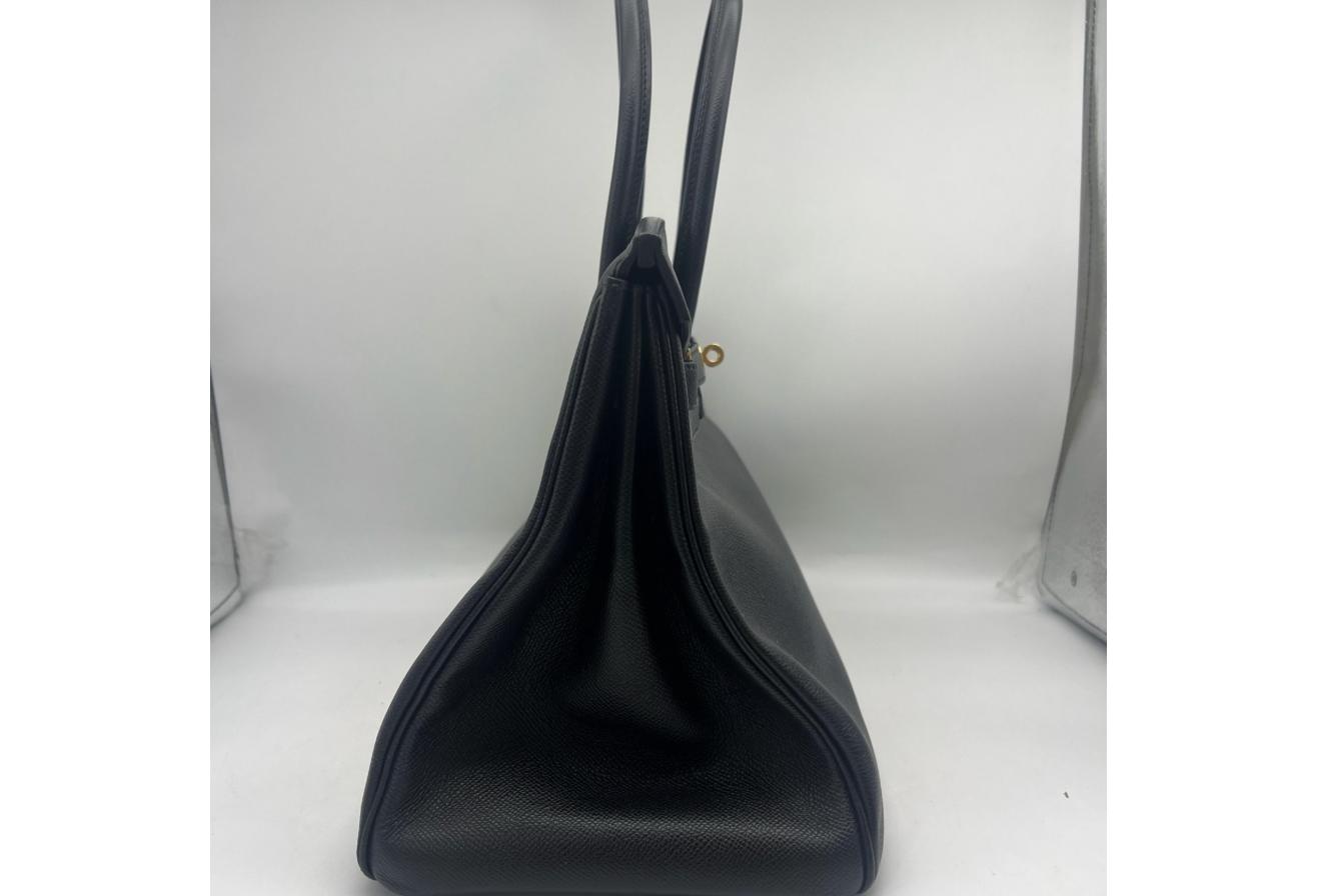 Black Hermes Birkin/Kelly 35cm (Ref C354373)