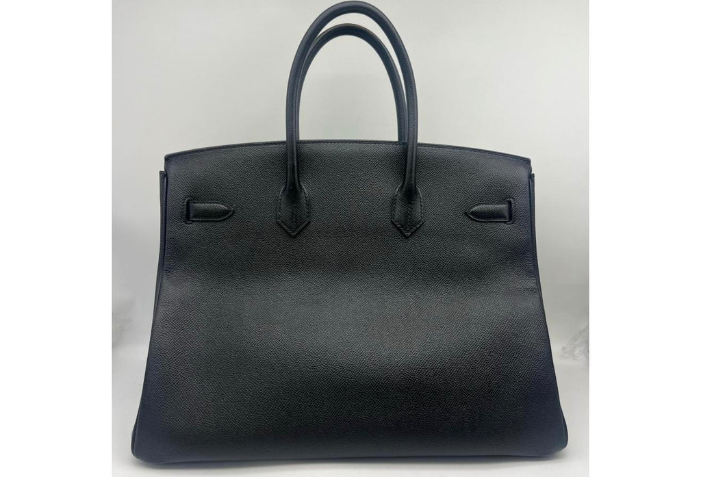 Black Hermes Birkin/Kelly 35cm (Ref C354373)