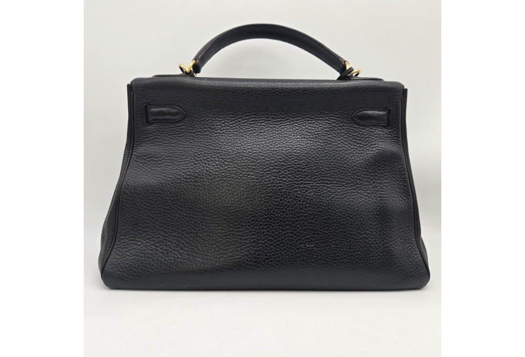Black Hermes Birkin/Kelly 32cm (Ref C354374)
