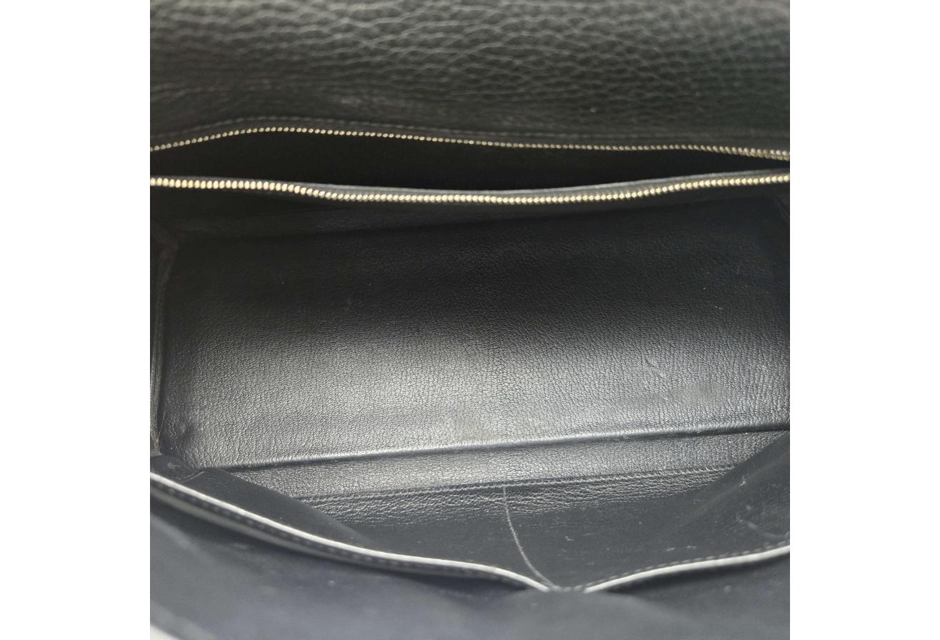 Black Hermes Birkin/Kelly 32cm (Ref C354374)