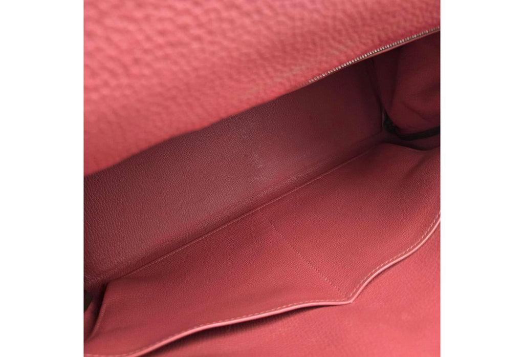 Red Hermes Birkin/Kelly 35cm (Ref C354377)