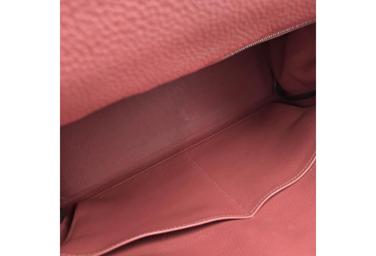 Red Hermes Birkin/Kelly 35cm (Ref C354377)