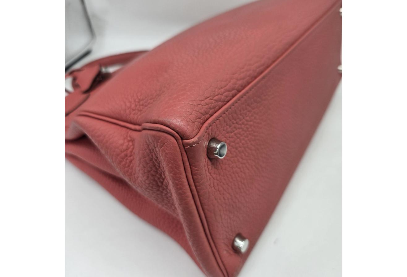Red Hermes Birkin/Kelly 35cm (Ref C354377)