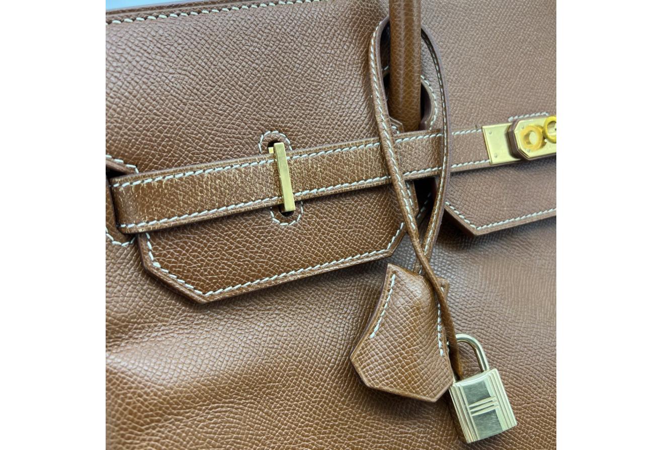 Brown Hermes Birkin/Kelly 40cm (Ref C354379)