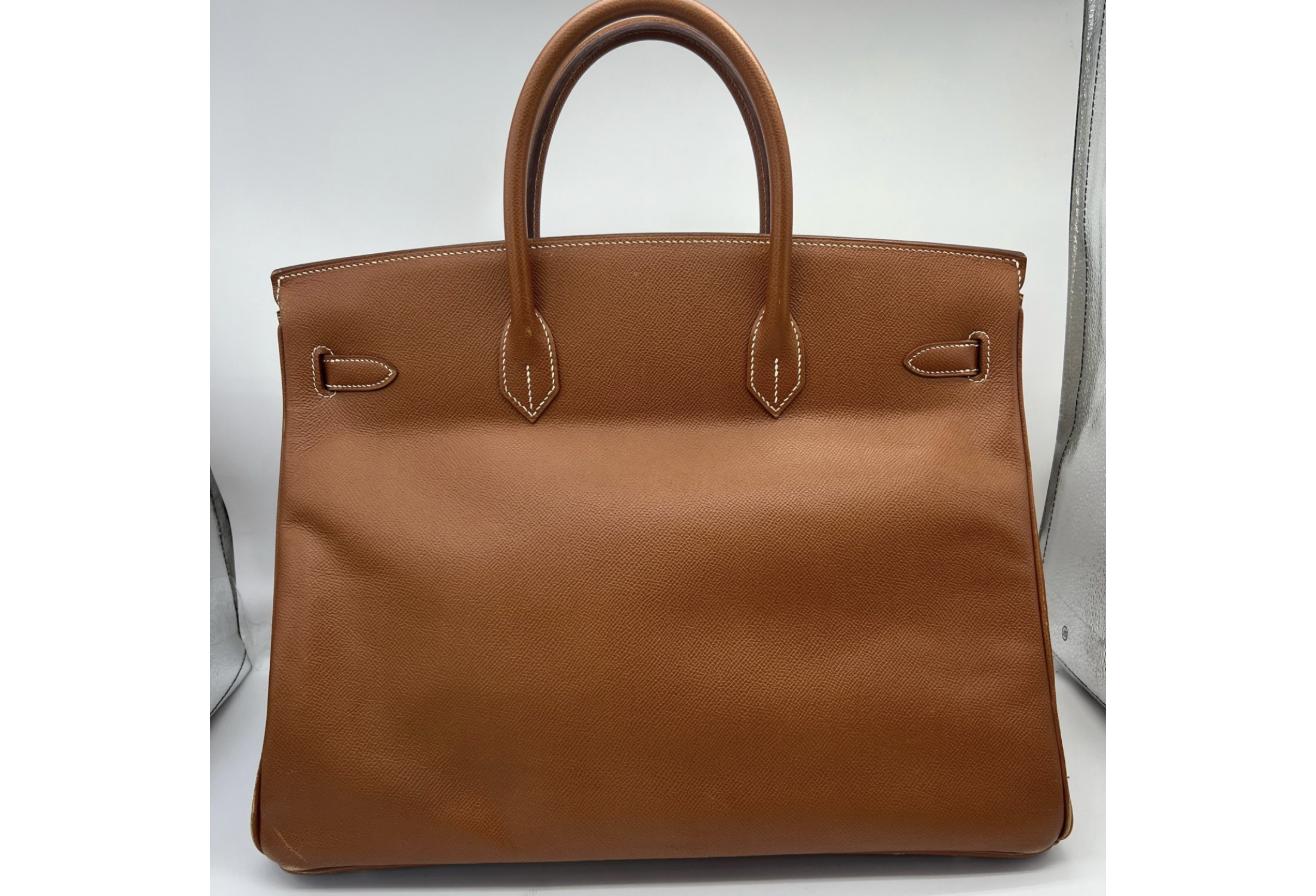Brown Hermes Birkin/Kelly 40cm (Ref C354379)