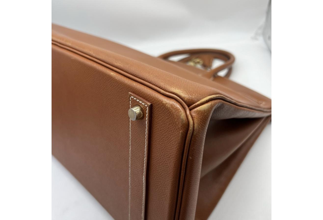 Brown Hermes Birkin/Kelly 40cm (Ref C354379)