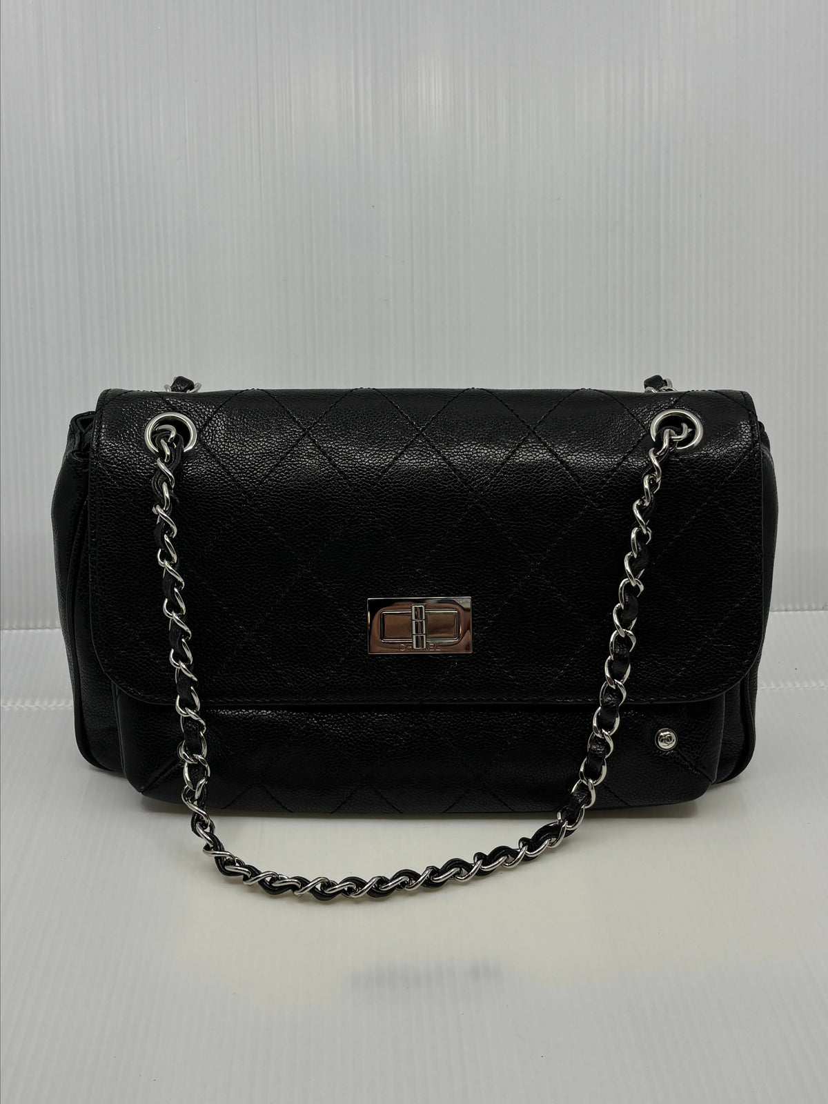 Chanel Mademoiselle Lock Shoulder Bag - Chanel Bag Black MR914-11