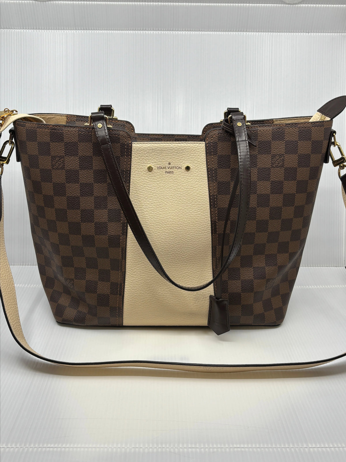 Louis Vuitton Damier Ebene Jersey Tote Bag NM924-4