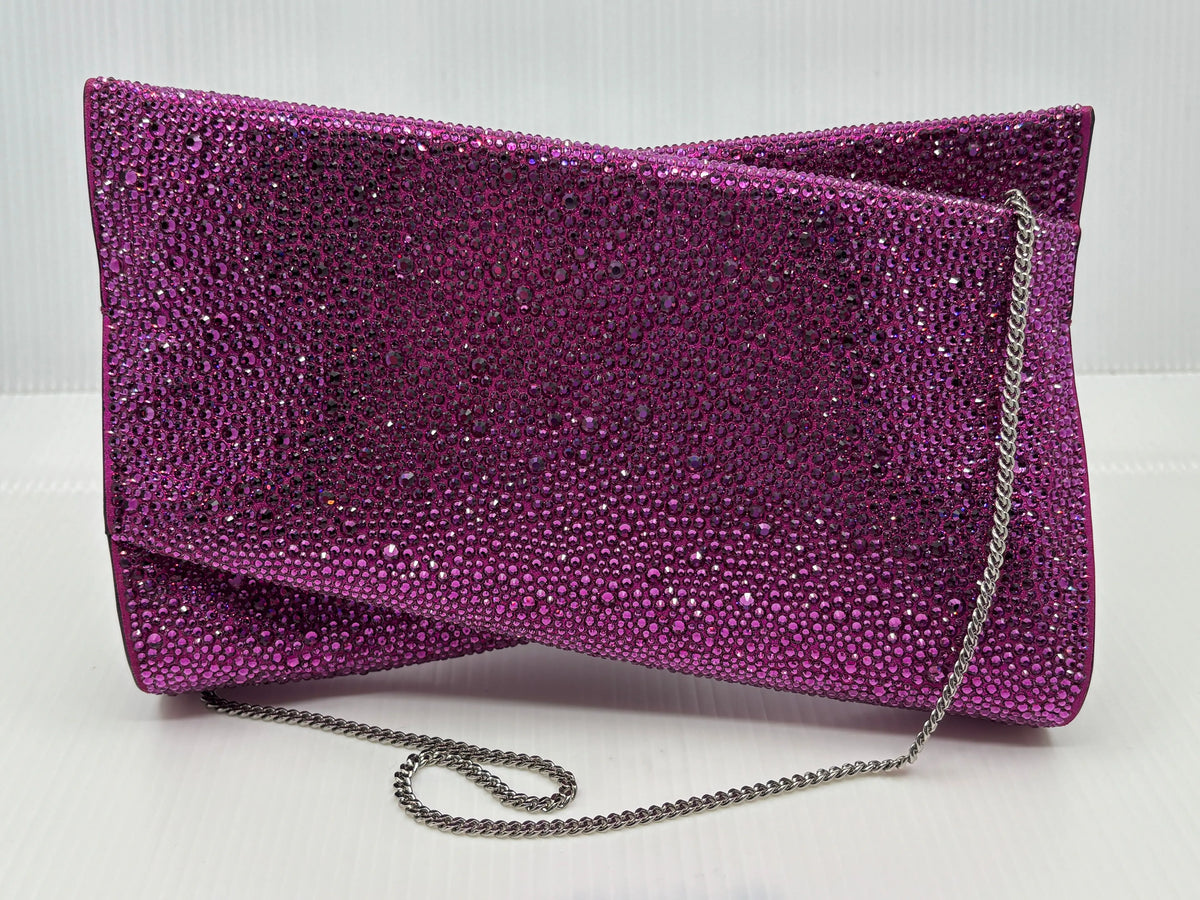 Christian Louboutin "Loubitwist" clutch bag pink-Louboutin OLYA623-1