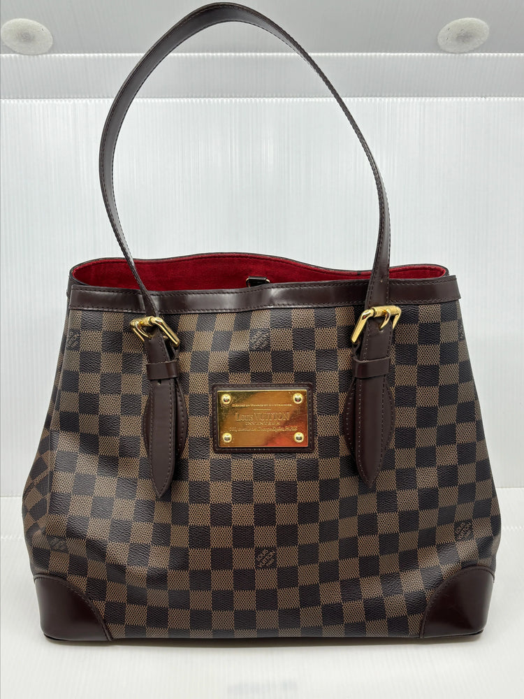 Louis Vuitton Damier Ebene Hampstead MM - Louis Vuitton Tote NC818-28